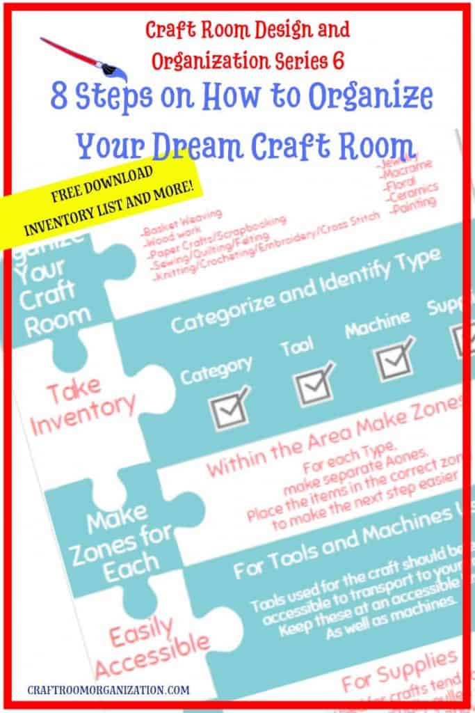 8 Steps on How to Organize Your Dream Craft Room