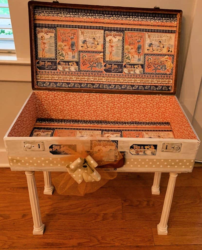 Vintage Suit Case Table