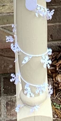 White Wired Snowflakes