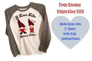 Valentine Gnomes Free SVG