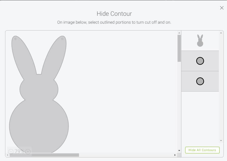 Remove Holes in Bunny Ears