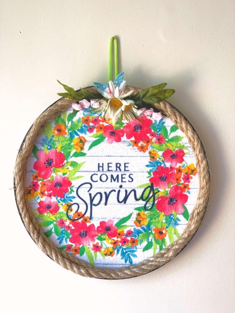 Dollar Tree Spring Wreaths