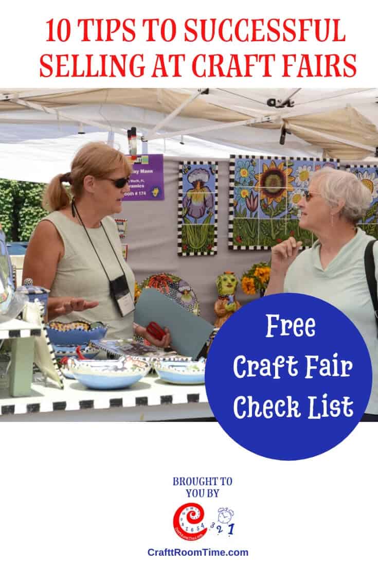Tips for selling at craft fairs