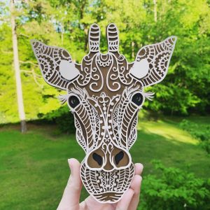 Download 3d Mandala Giraffe For Cricut