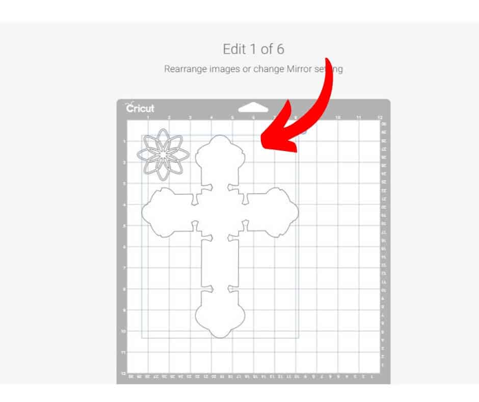 Download Layered Mandala Cross SVG for Cricut or Silhouette