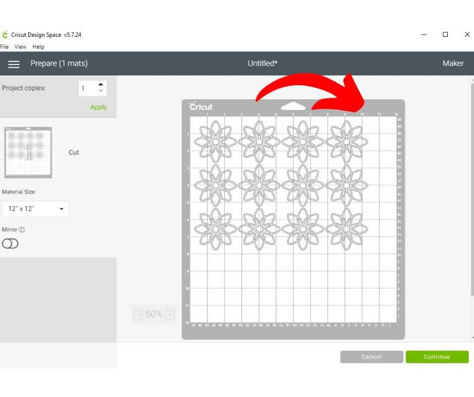 Download Layered Mandala Cross SVG for Cricut or Silhouette