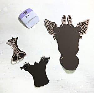 3d Mandala Giraffe For Cricut