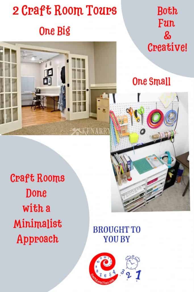 2 Craft Room Tours Big and Small