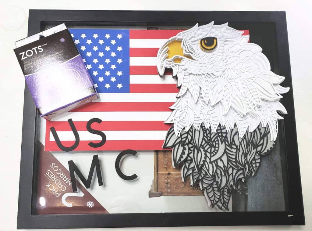 Eagle And Flag 3d Mandala For Cricut Design Space