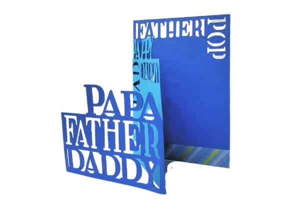 Fun Father's Day Card to make with Cricut