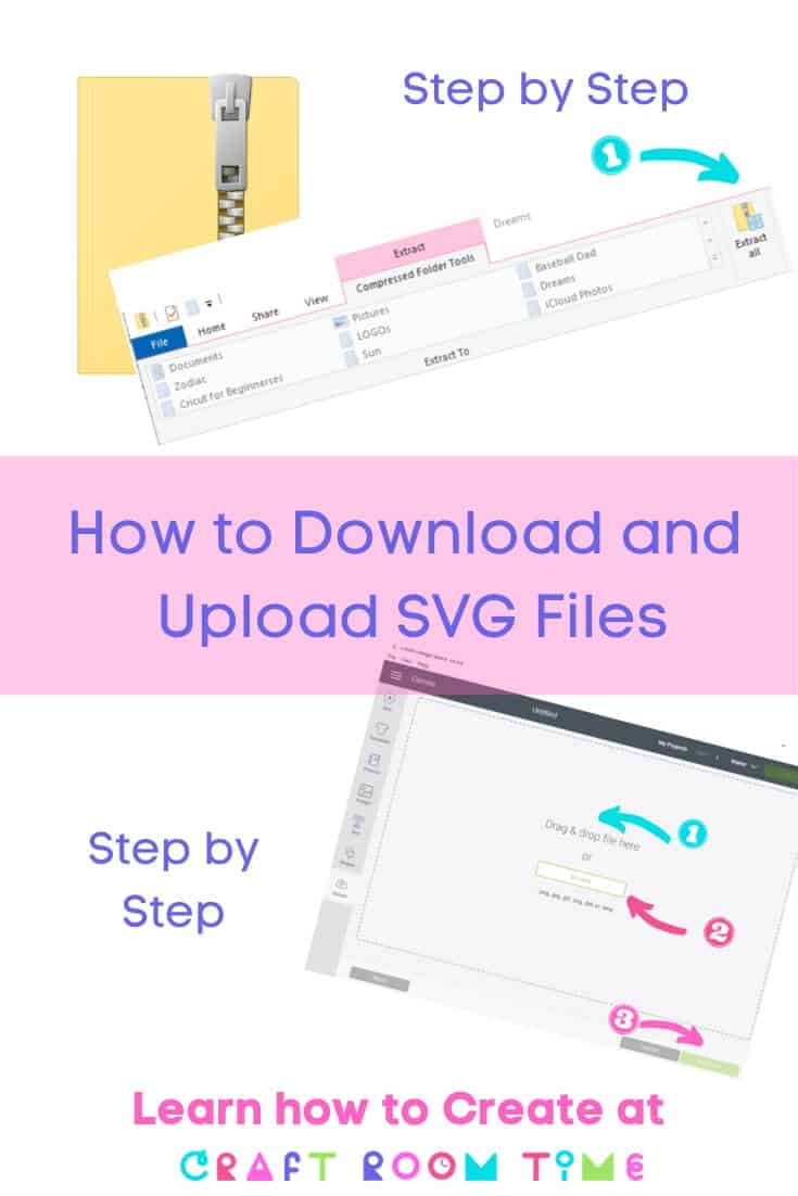 How to Download and Upload SVG files