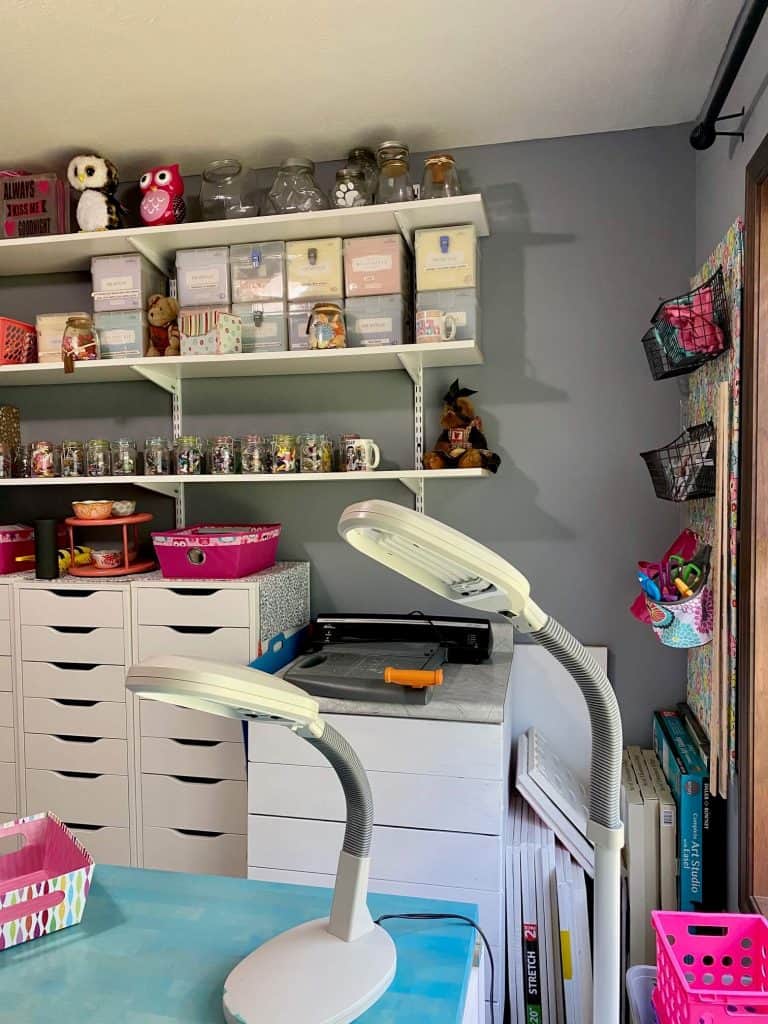 Small Space Craft Room Makeover