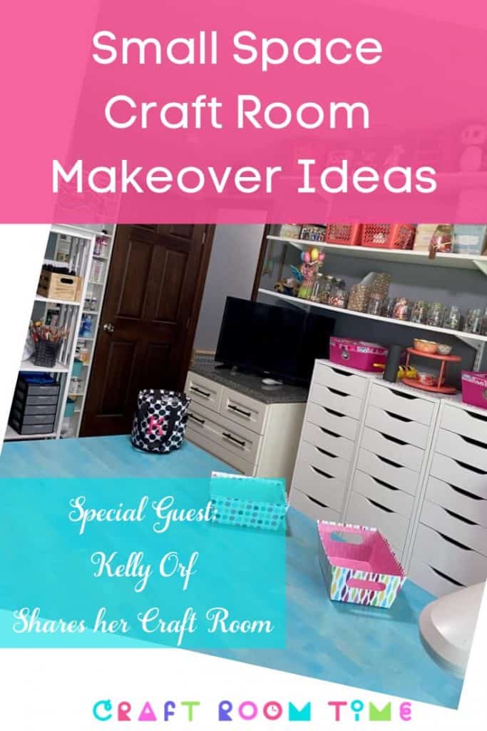 Small Space Craft Room Makeover