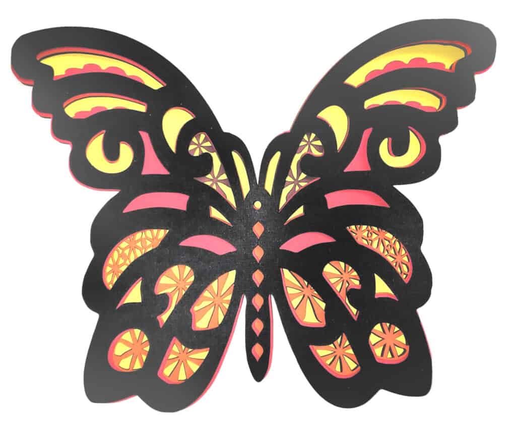 Download Butterfly Layered Mandala Free Svg Craft Room Time