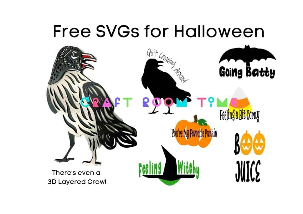 Download Free Svg Files For Halloween Craft Room Time