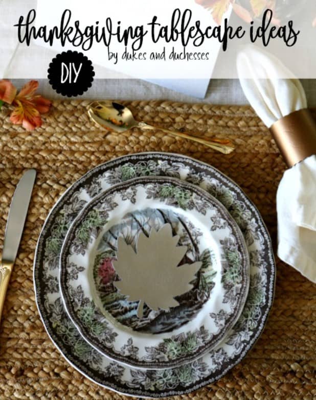 Tablescape Ideas for Thanksgiving