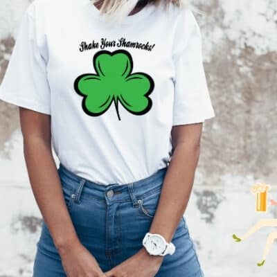 Shake your shamrocks free SVG