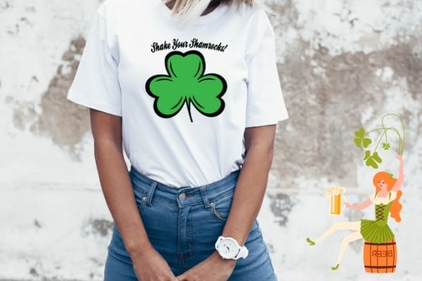 Shake your shamrocks free SVG