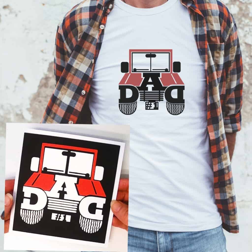 Make a Jeep Dad Card or T-Shirt with Our Free SVG