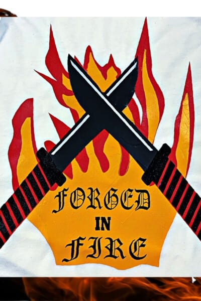 How to make a forged in fire t-shirt