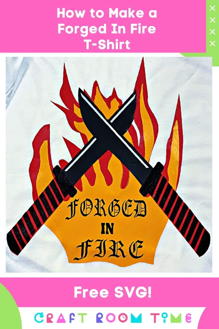 How to make a forged in fire t-shirt