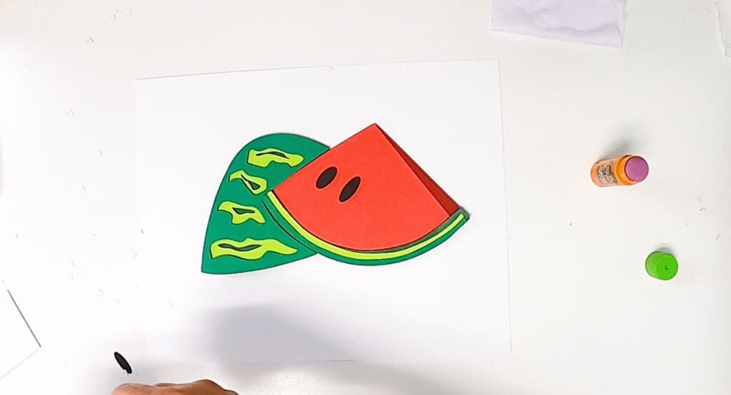 Step 8 Watermelon Assembly