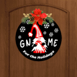 Christmas Gnome Door Hanger